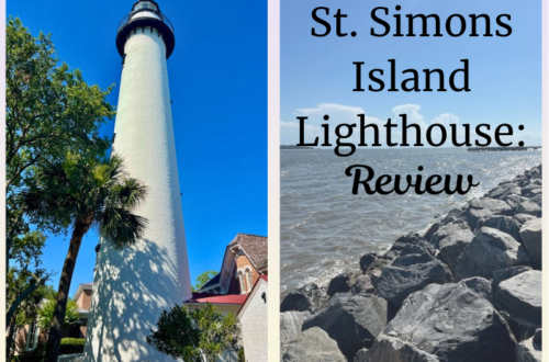 Shows St. Simons Lighthouse