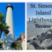 Shows St. Simons Lighthouse