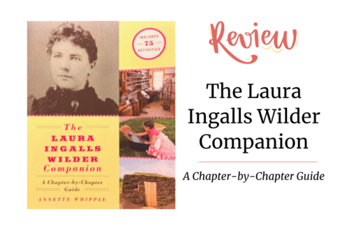 Shows book cover of the Laura Ingalls Wilder Companion Guide. Review