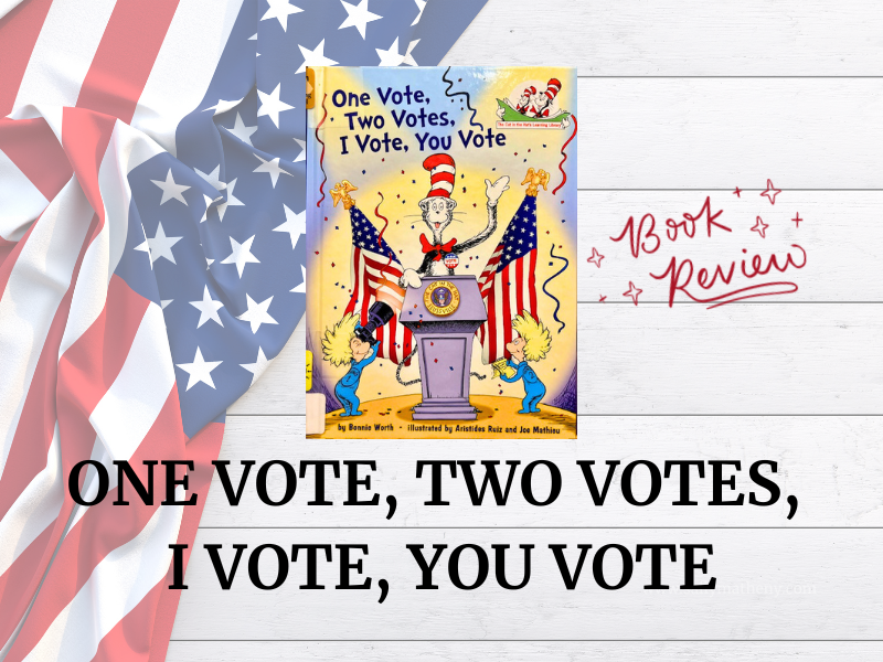 Book cover: One Vote, Two Votes, I Vote, You Vote